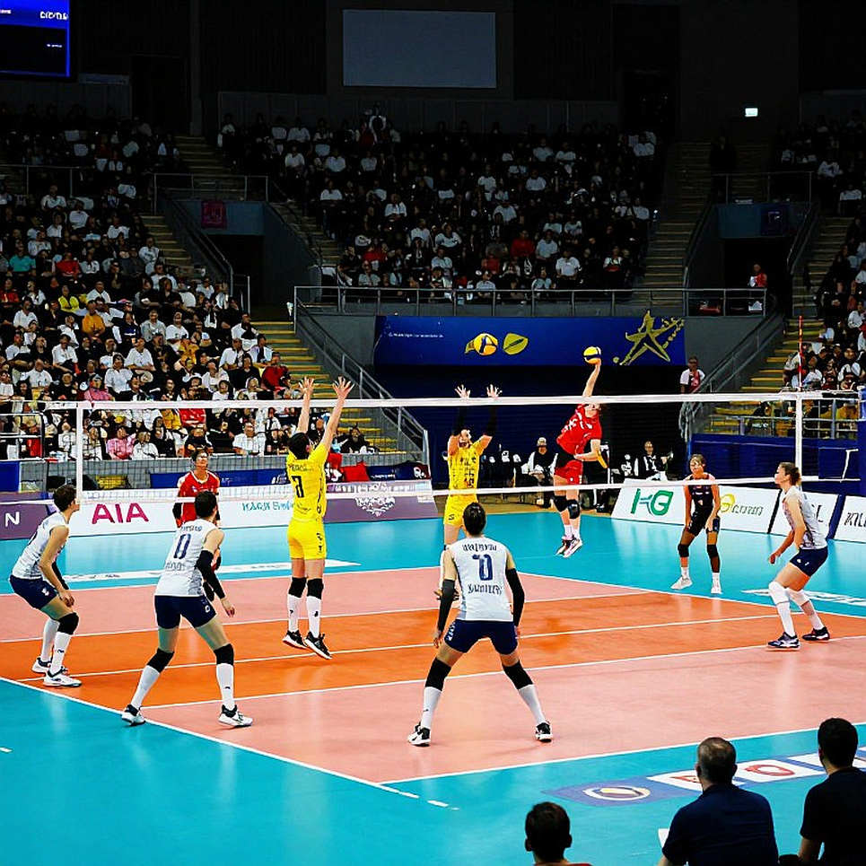 AVC Men's Volleyball Asian Championship Day 2 Results: Thailand Defeats Qatar 3-0, China Wins Narrowly Over India, 13-Year-Old Mubarak Causes Sensation AVC Men's Volleyball Asian Championship Day 2 Results: Thailand Defeats Qatar 3-0, China Wins Narrowly Over India, 13-Year-Old Mubarak Causes Sensation
